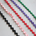 Trang chủ Dệt 100% Polyester 1.6cm Ren Ric Rac Ribbon