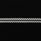 KJ20021 Nón Kim loại 1cm Crochet Braid Trim